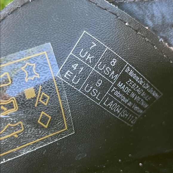 NWT Dr. Martens Zebzag Mules - Picture 9 of 13